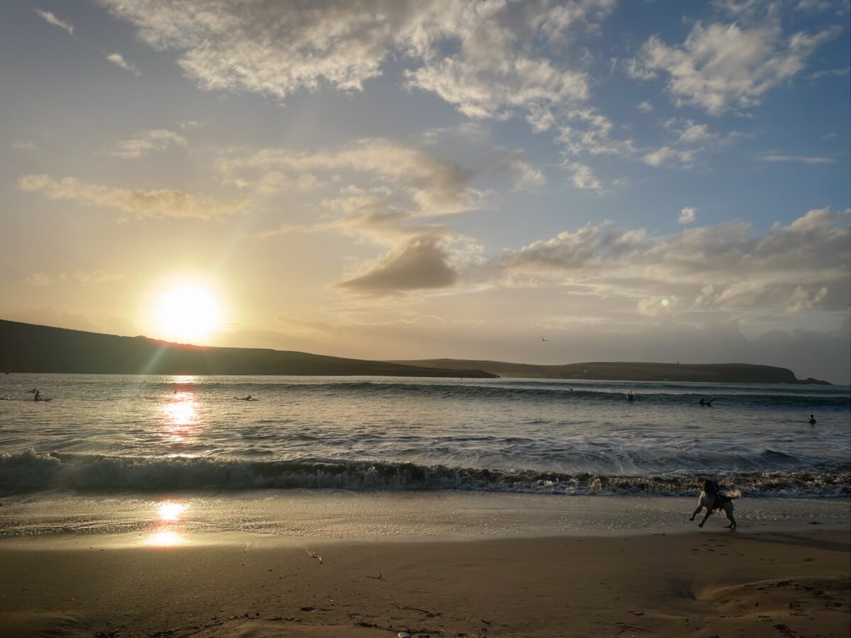 Beach sunset